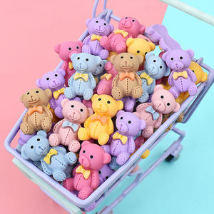 Offre Spéciale : Ornements en Résine DIY – Ours Cartoon Kawaii pour Épingles à Cheveux d'Enfants, Décoration de Coque de Téléphone Portable et Accessoires de Broche - Product Image 4