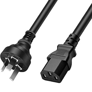 Phích cắm ba lõi Úc với C13 hậu tố dây nguồn mở rộng dây 3x0, 75mm ² dài 2m - Product Image 5