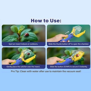 Atrapa Insectos para Niños con Lupa 6X, Visor de Insectos de ABS, Juguete de Exploración de la Naturaleza Portátil para Exteriores - Product Image 4