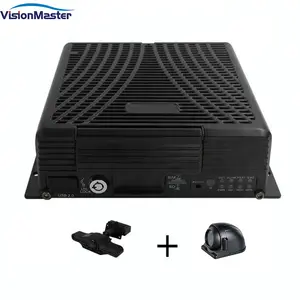 Camion 4 canaux HDD Mobile DVR 4G GPS 7 pouces moniteur vidéo Bus DVR caméra Kit système de surveillance CCTV