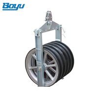 Professional Manufacturer High High Quality Cable Rollers Cable Pulling Rollers Bundle Conductor Pulley For Transmission Line
