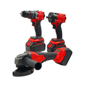 Wholesale Lithium-ion Brushless 13mm Impact <b>Drill</b> Hammer Angle Power Tool Set High Power Auto Repair Tool Set - Product Image 5