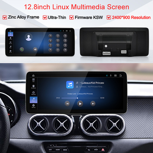 CNSTWEI 2026 Système Linux pour tableau de bord fin 12,8 pouces Résolution 2400x900 pour Mercedes-Benz Classe X W470 NTG 5.0 Écran partagé - Product Image 3