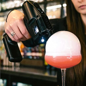 Barra portátil Tender <span class=keywords><strong>Flavour</strong></span> <span class=keywords><strong>Blaster</strong></span> Smoke Bubble Gun Atomizador Cartucho Pistola De Humo Para Barman Bebidas Juguete Atomizador Cocina - Product Image 4