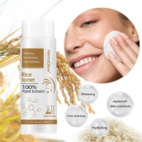 Tonique Visage au Riz Éclaircissant et Unifiant au Niacinamide Fermenté, Arbutine et Acide Kojique – Correcteur de Taches Brunes et Réducteur de Pores