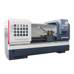 Cak6140 Độ chính xác cao <span class=keywords><strong>CNC</strong></span> kim loại máy tiện phay quay Máy fanuc hệ thống điều khiển giường phẳng cấu trúc ngang nhiệm vụ trung bình - Product Image 1