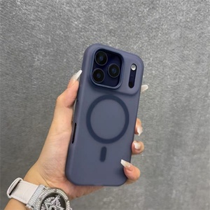 Funda Magnética para Teléfono en Color Caramelo para iPhone 17 Pro Max, Funda de Lujo Translúcida Mate para iPhone 11 - Product Image 5