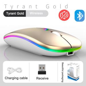 Souris sans fil 2,4 G Souris de jeu rechargeable RGB pour ordinateur portable PC - Product Image 5