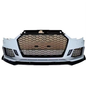 Auto di fabbrica <span class=keywords><strong>A3</strong></span> berlina 8v. 5 S3 paraurti anteriore con griglia labbro anteriore per <span class=keywords><strong>Audi</strong></span> <span class=keywords><strong>A3</strong></span> <span class=keywords><strong>Hatchback</strong></span> S3 2017 2018 2019 Kit carrozzeria stile RS3 - Product Image 1