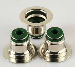 FKM 밸브 스템 씰 금속 케이스 오일 씰 (엔진 흡기 배기 밸브 가이드용) 고온 내유성 실링 - Product Image 2