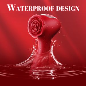 Mini USB Rechargeable Rose Bead Vaginal <b>Vibrator</b> with 10 Frequencies and Daily Waterproof - Product Image 6