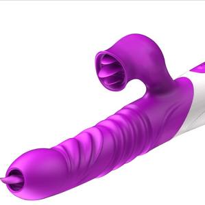 EW agagic onongue pot-pot timtimule icking ibrator ibrating 10 Speed Vibrating Uchargeable chargeable recargable uto calcaling y Heating for Couples - Product Image 5