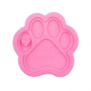 Cute Cat Paw Silicone Mold, Fondant <b>Cake</b> Decorating Tool, Soap Mold <b>Slice</b> - Product Image 3