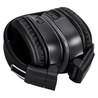 Nouveaux écouteurs silencieux à 3 canaux pour soirée Silent Disco avec lumières LED, système Silent Disco avec émetteur XLR en option