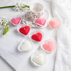 Velas aromáticas hechas a mano en forma de corazón, accesorios para fotos DIY, decoraciones creativas, regalos de cumpleaños, artículos aromáticos hechos a mano - Product Image 4