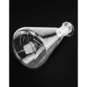 Frasco Erlenmeyer de Vidrio Borosilicato de 500ml, Pared Gruesa, Conexión Cónica Estándar 24/29, Tapón de Yoduro Resistente, Garantía de 2 Años - Product Image 4