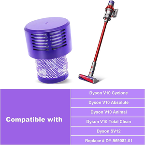 Filtre de remplacement lavable en plastique pour aspirateur sans fil Dyson V10 SV12 Cyclone Animal <span class=keywords><strong>Absolute</strong></span> Total Clean - Product Image 5