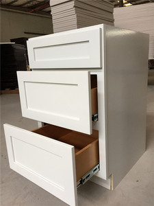 Gabinetes de cocina americanos ecológicos de Vietnam sin antidumping para Centro Comercial apartamento con fregadero bisagra cajón cesta Accesorios - Product Image 5