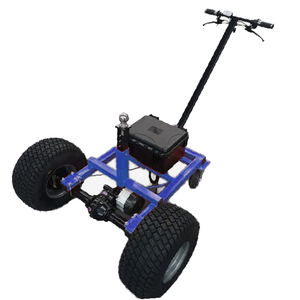 Chariot de remorque électrique 48V 800W 3600lbs capacité 5 roues chariot de cric de langue d'alimentation électrique manuel - Product Image 6