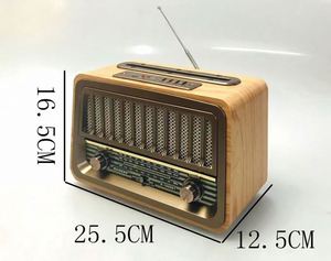 Suréeng – <span class=keywords><strong>Radio</strong></span> de bureau rétro <span class=keywords><strong>Vintage</strong></span> Fm Am Sw, boîtes multibandes en bois, haut-parleur de <span class=keywords><strong>Radio</strong></span> <span class=keywords><strong>Internet</strong></span> sans fil, nouvelle collection R-1968BT - Product Image 4