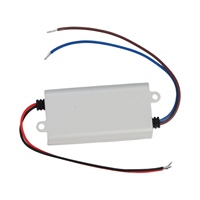 Fuente de alimentación conmutada MEAN WELL, compacta, 12V, 700mA, 12,6 W, IP42, ideal para iluminación LED