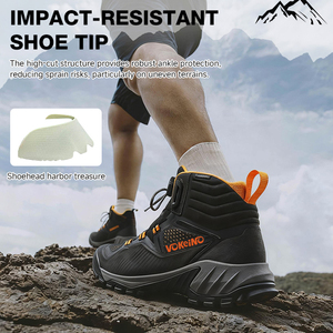 Bottes de randonnée sur neige et terrain givré en caoutchouc EVA résistant à l'abrasion pour la vente en gros - Product Image 5