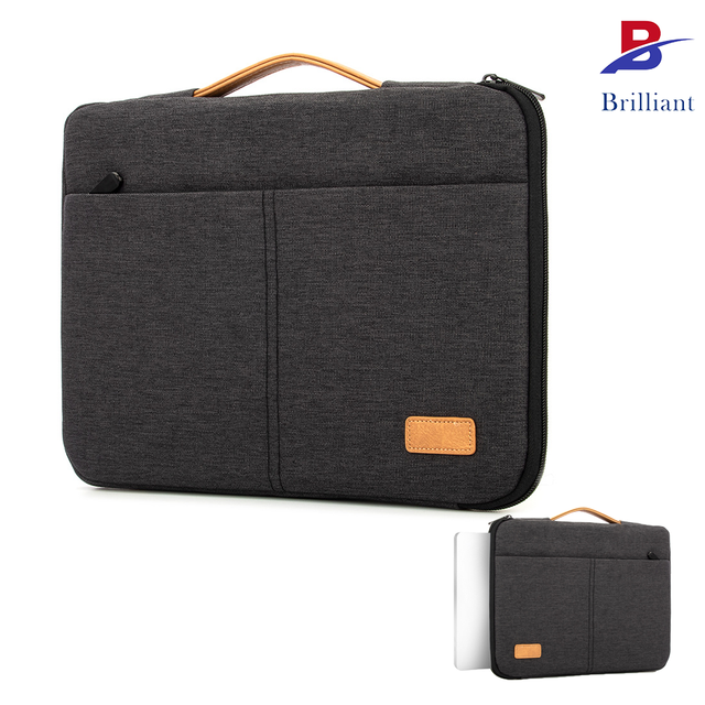 Business Casual Laptop Bag 13-15.6 Inch Multifunctional Sleeve Fits 15.6 Inch Notebook for MacBook Air HP Dell ASUS