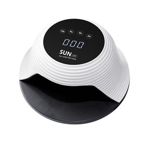Mode chapeau forme <span class=keywords><strong>SUN</strong></span> L05 220w écran tactile séchage rapide <span class=keywords><strong>tout</strong></span> Gel vernis <span class=keywords><strong>48</strong></span> perles manucure pédicure UV LED colle à ongles lampe de polymérisation - Product Image 1
