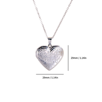 Pendentif Cadre Photo Style Fleur Couleur Acier, Collier en Acier Inoxydable à Chaîne Réglable, Bijoux Empilables, Cadeau Souvenir Tendance