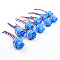 Connecteur de phare LED en plastique résistant aux hautes températures pour ampoules Hid Relay 9004 9007 H/L HB1 HB5, support de douille de lampe