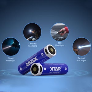 Batterie Li-ion rechargeable XTAR OEM <span class=keywords><strong>18650</strong></span> 3500mAh 3.6V avec puce intelligente, charge rapide, fonction de protection multiple et port USB-C - Product Image 3