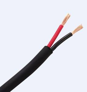 Cable de Altavoz para Empotrar en Pared Hejia, Calibre 16, 500 Pies, 16/2 CCA, 2 Conductores, Rojo y Negro, con Revestimiento Negro - Product Image 2