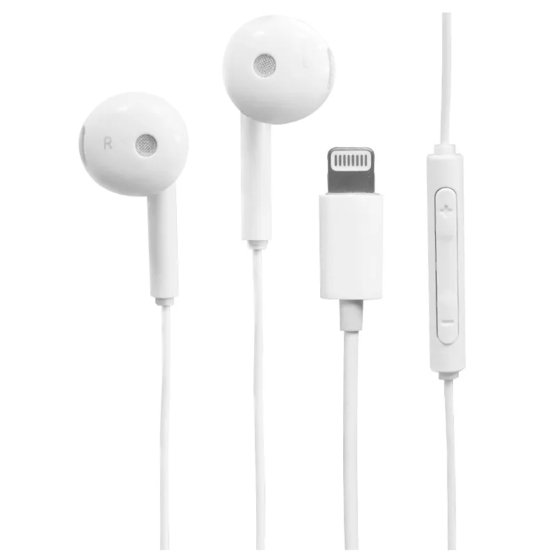 Wired Headphone for iPhone 12 MFi Certified Wired Earphone Noise Reduction Headset for iPhone 12