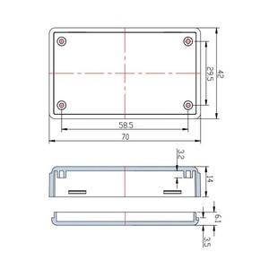 Hongfa shunda điện hộp pin trường hợp OEM ODM tùy chỉnh nhỏ ngoài trời ABS nhựa điện PCB hộp pin điện tử bao vây - Product Image 5