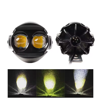 12V -24V Mini lentille de moto LED Laser spot travail lumière 40w Led antibrouillard conduite lumière pour voiture tout-terrain led moto led