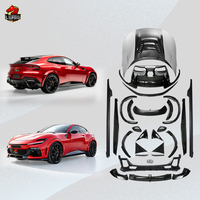 Kit carrosserie en carbone sec à prix d'usine pour Ferrari Purosangue FUV Conversion N Style : Lame avant, diffuseur arrière, capot, kit aérodynamique, bodykit
