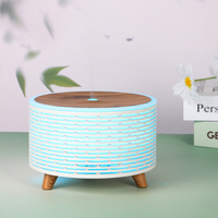 400ML Électrique En Plastique Huile Essentielle Aroma Diffuseur LED Veilleuse Humidificateur De Table pour Hôtel Spa Yoga Chambre À Coucher