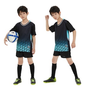 Kit latihan sepak bola bersirkulasi perca warna uniseks populer grosir set stok untuk setelan sepak bola pria dan wanita - Product Image 3