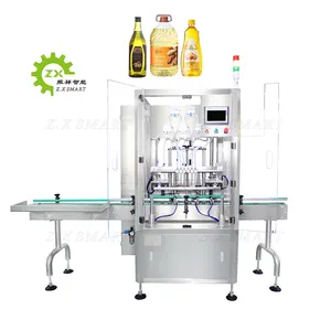 Z.X 4 Head Automatic 5Ml 20Ml Small Bottle Oral Liquid Filling Machine
