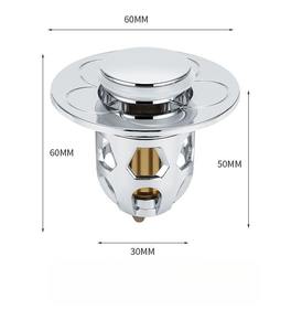 <span class=keywords><strong>Bouchon</strong></span> <span class=keywords><strong>de</strong></span> vidange d'évier tout cuivre Anti-odeur rebond noyau presse-Type évier vidange accessoires universels pour lavabo évier <span class=keywords><strong>de</strong></span> salle <span class=keywords><strong>de</strong></span> bain - Product Image 4