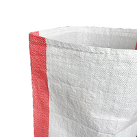 25kg 50kg 100kg PP geweven polypropyleen zak, nieuw materiaal, 60*90cm, witte pp geweven zak voor verpakking van rijst, graan, veevoer, meel en zaden
