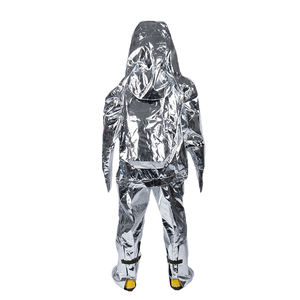Traje de Bombero Aluminizado Plateado, Traje de Aislamiento Térmico <span class=keywords><strong>para</strong></span> la Lucha Contra Incendios - Product Image 6