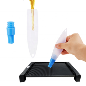 Brosse à huile en silicone pour cuisine et barbecue avec graduation et couvercle 19*3.5cm Durable Marque <span class=keywords><strong>Kaina</strong></span> - Product Image 6