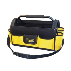 Free Sample Handheld toolkit, multifunctional toolbox, large capacity electrician bag, men's specialized woodworking tool