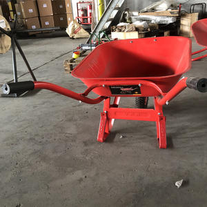 Carretilla <span class=keywords><strong>de</strong></span> Jardín Metálica Multiusos con Capacidad <span class=keywords><strong>de</strong></span> Carga <span class=keywords><strong>de</strong></span> 150 kg, con Neumático 3.50-8, para Cosecha Agrícola y Desechos <span class=keywords><strong>de</strong></span> Jardín, Logotipo Personalizado OEM - Product Image 2