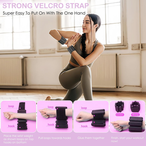 مصنع شعار مخصص سيليكون اليوغا الكاحل شعاع الوزن الدمبلز حلقة كهربائية اليوغا حصيرة المنزل صالة الألعاب الرياضية مجموعة اللياقة البدنية اليوغا الملحقات بيلاتيس - Product Image 5
