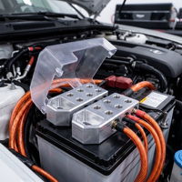 Bloc de bornes à vis en aluminium 4 voies 12V, robuste, pour distribution de puissance, connecteur de borne mécanique pour applications automobiles et industrielles