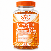 Gummies à la L-Tyrosine Formule Personnalisée 1000mg Sans Sucre – Fabrication en Marque Blanche pour les Marques de Bien-être