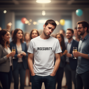 Camiseta de Inseguridad: Meme Divertido, Cringe, Enfadado, Inapropado, Regalo de Broma, Estúpido, Que Va a la Intensidad - Product Image 2