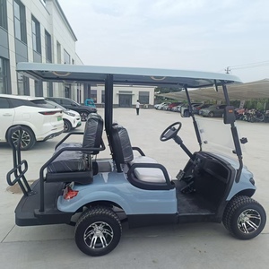 Voiturette de golf compacte 4 places 2025 avec phares LED, freins à tambour hydrauliques, autonomie de 30-50 km, couleur personnalisable - Product Image 5
